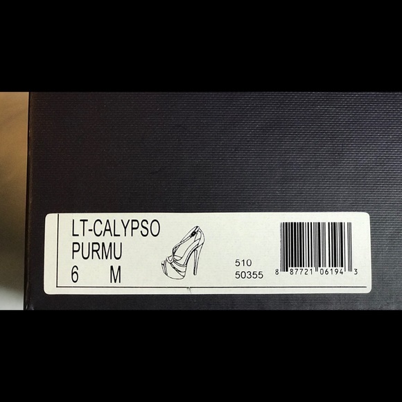 London Trash Calypso Peacock platforms - Picture 6 of 6